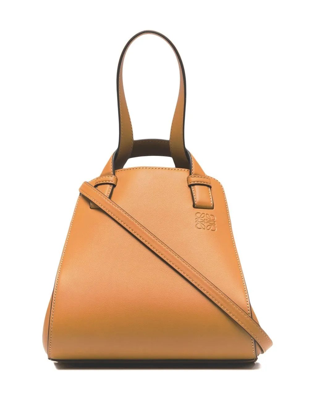 

Мини-сумка Hammock Nugget с тисненым логотипом LOEWE, коричневый