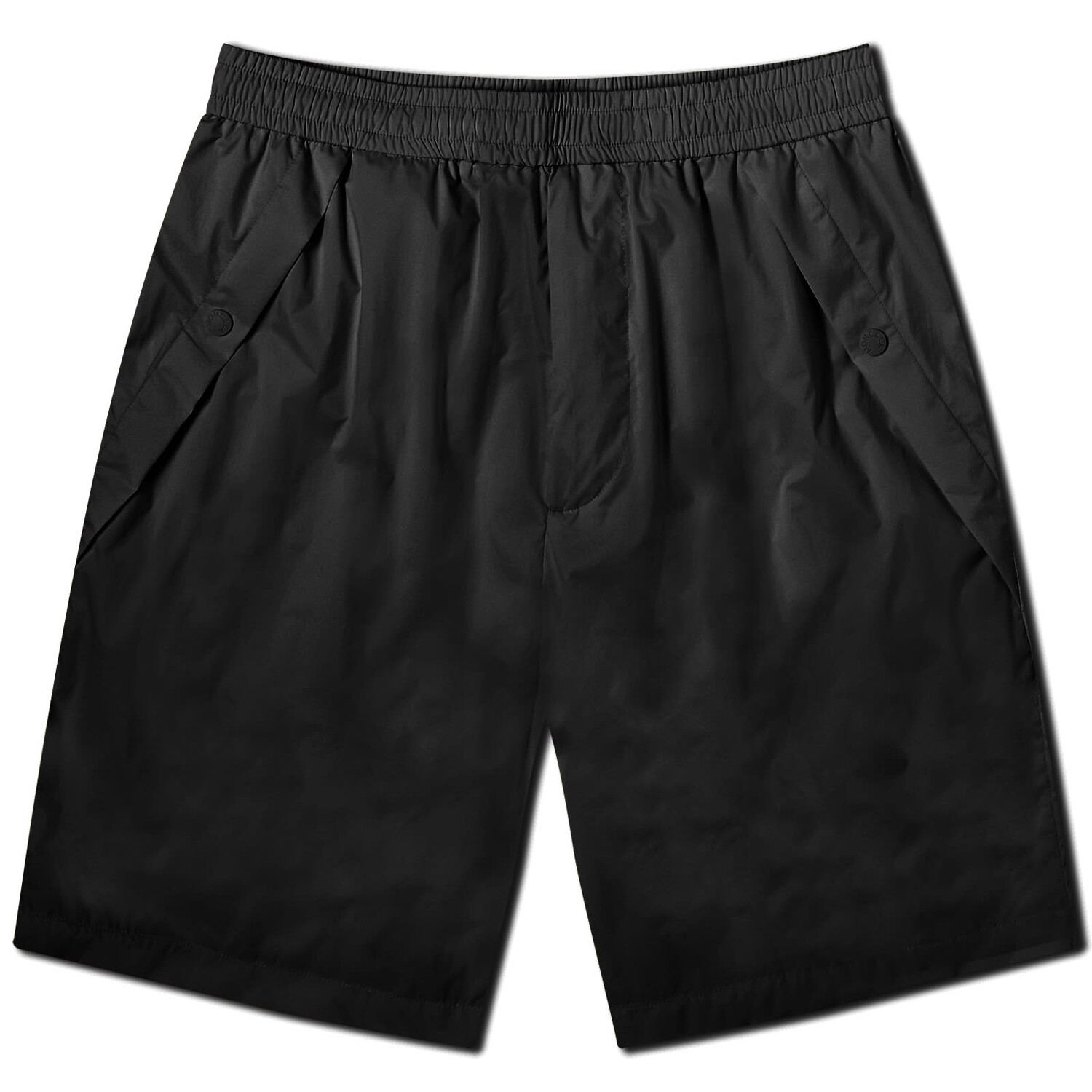 

Шорты Moncler Lightweight Nylon Shorts, черный