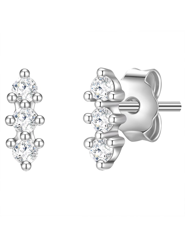 

Glanzstücke München Серебряные серьги-гвоздики с топазами