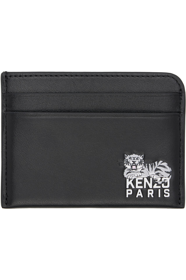 

Держатель для карт Kenzo Paris Happy Tiger, черный