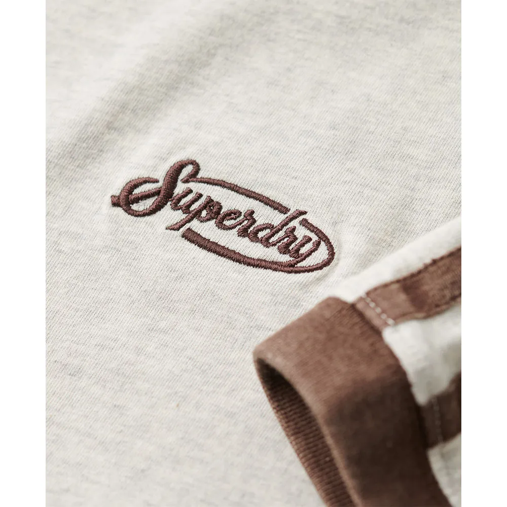 Футболка с коротким рукавом Superdry Essential Logo Retro St, серый — фото 3