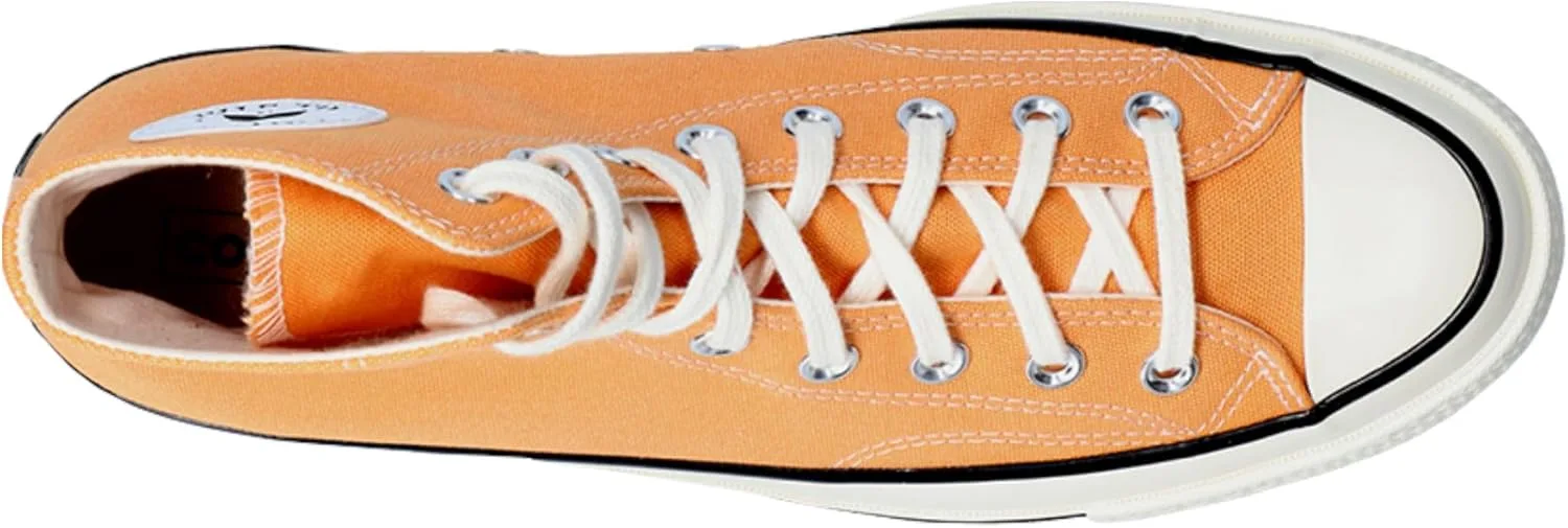 Converse Lifestyle - Schuhe Herren - кроссовки Chuck '70 Seasonal Color HI, оранжевый — фото 4