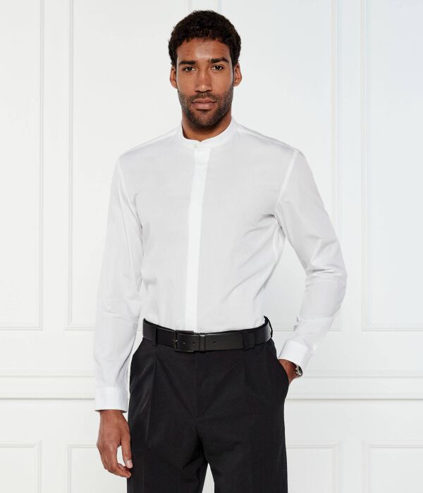 

Рубашка калеб Slim fit Hugo, белый
