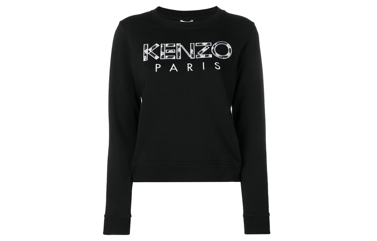 

Толстовка женская Kenzo, черный / белый