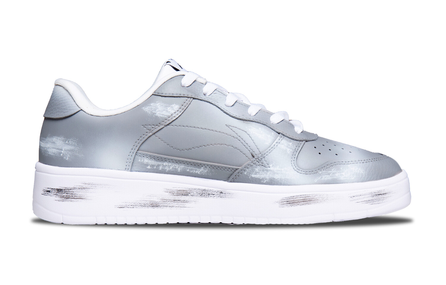 

Кроссовки LINING Pontoon Boats Skateboarding Shoes Men Low-top Gray/White, серый