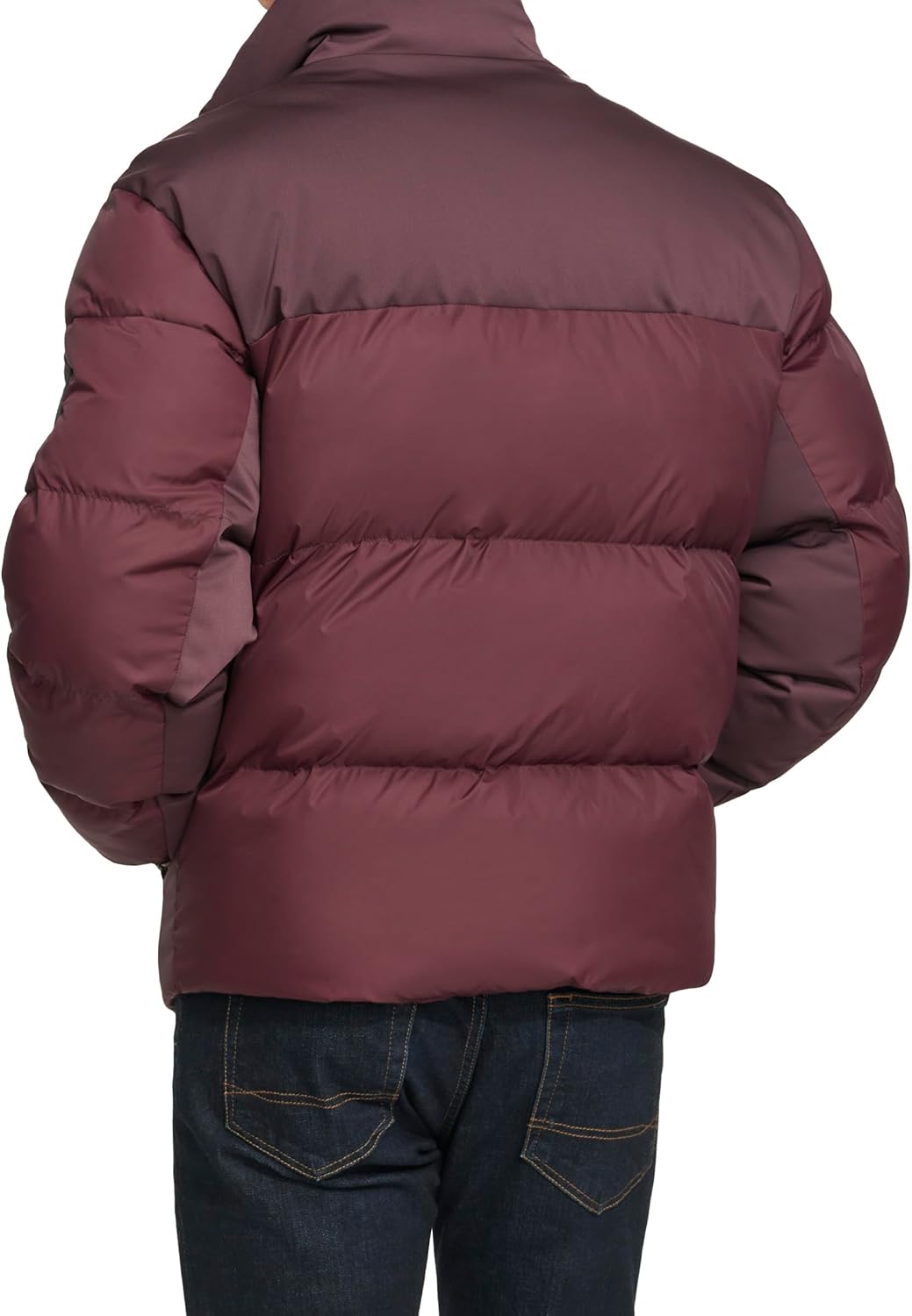 Мужская стеганая куртка Tommy Hilfiger из микс-медиа, Port — фото 4