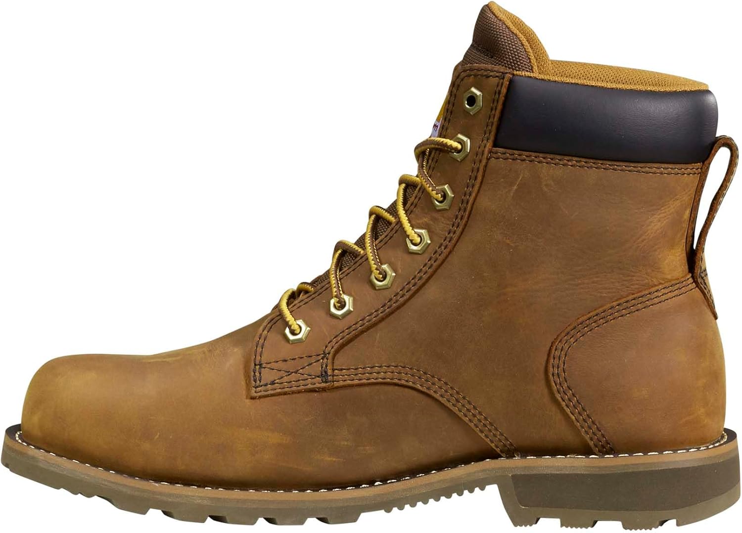 Мужские водонепроницаемые стальные ботинки Carhartt Frontier 6, коричневый — фото 3