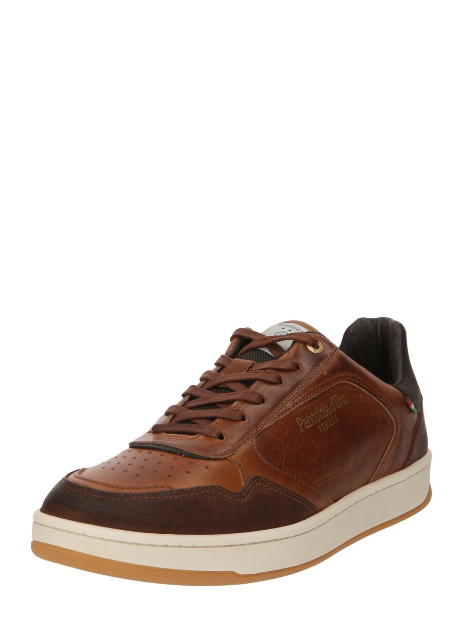 

Повседневные кроссовки PANTOFOLA D'ORO Sneakers VIVARO, цвет cognac/dark brown, Коричневый, Повседневные кроссовки PANTOFOLA D'ORO Sneakers VIVARO, цвет cognac/dark brown