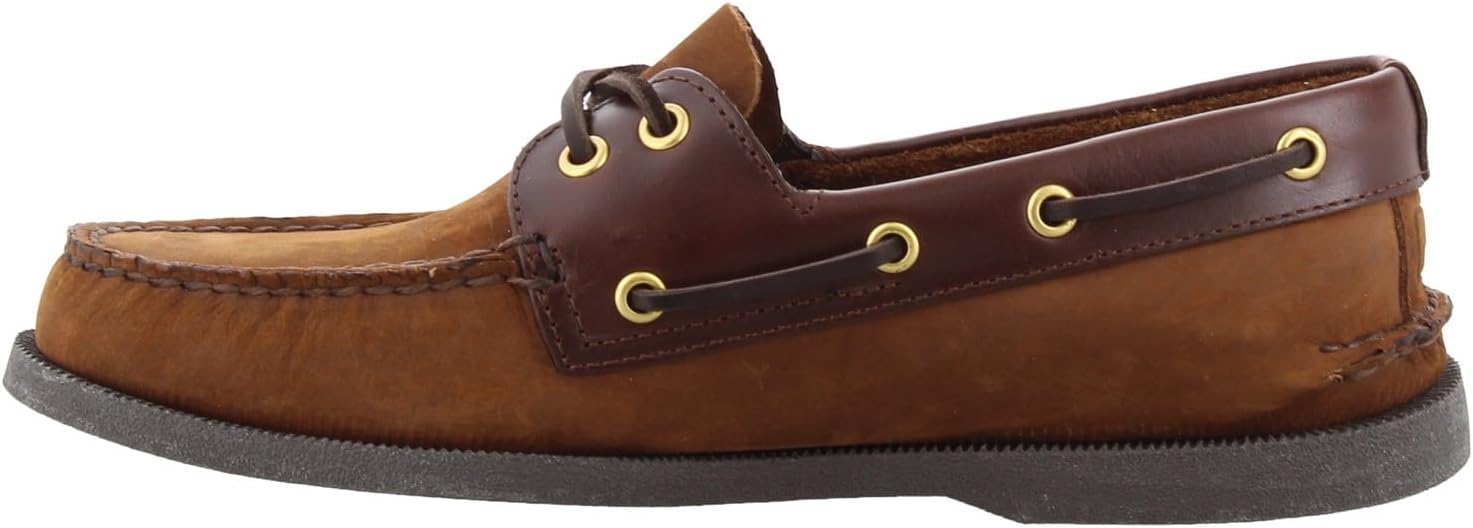 Ботинки для яхтинга Sperry Top-Sider Leeward с двумя дырками для шнурков, коричневый — фото 4