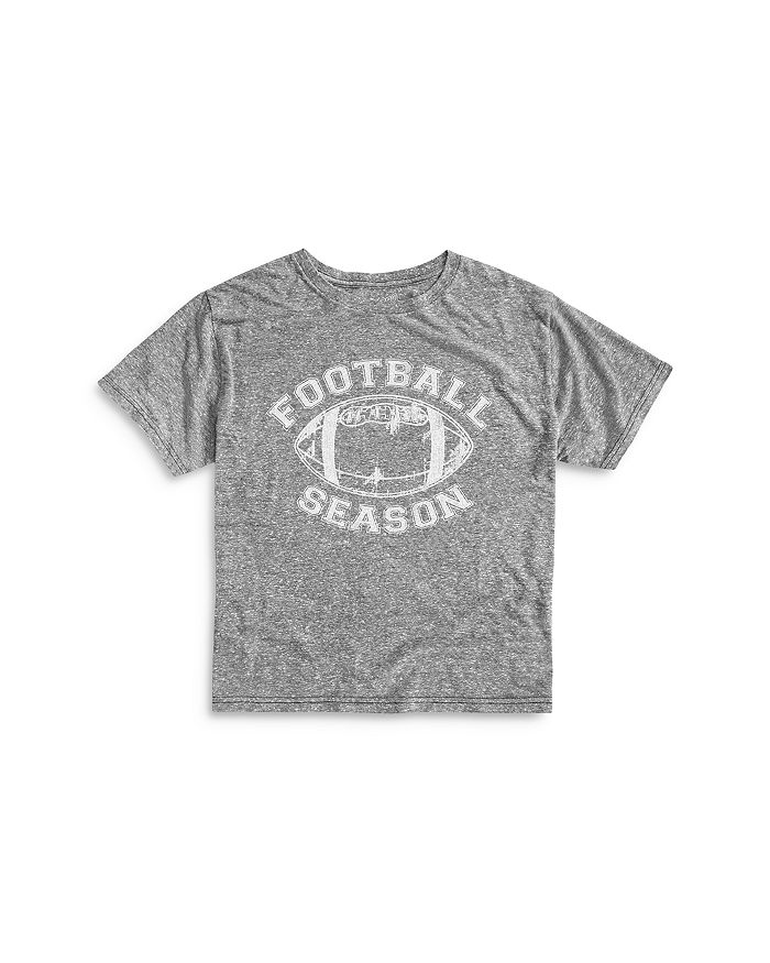 

Футболка с круглым вырезом для мальчиков "Football Season" - трикотаж из смесовой ткани, для малышей Retro Brand, мультиколор