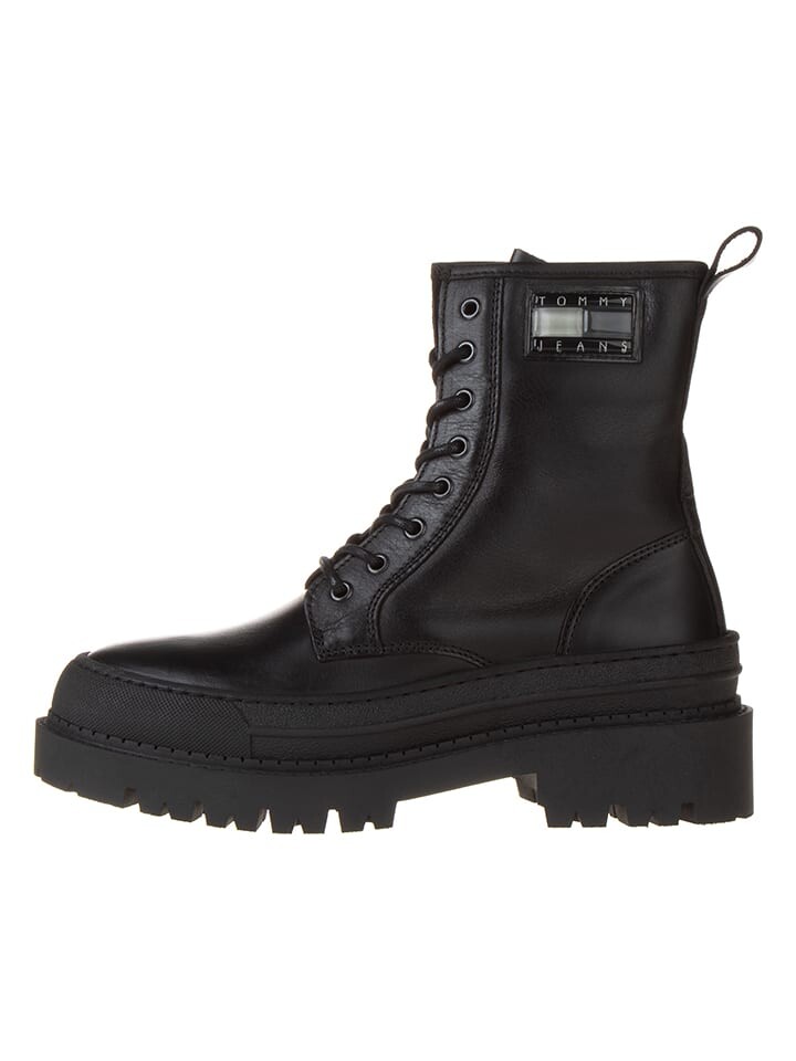 

Ботинки Tommy Hilfiger Shoes Leder, черный
