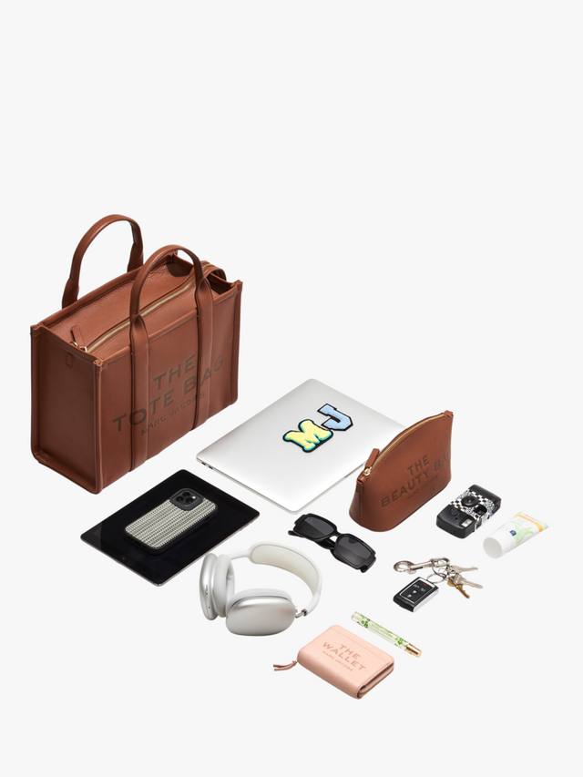 Средняя хлопковая сумка-шоппер из парусины Marc Jacobs, Slate Green — фото 4