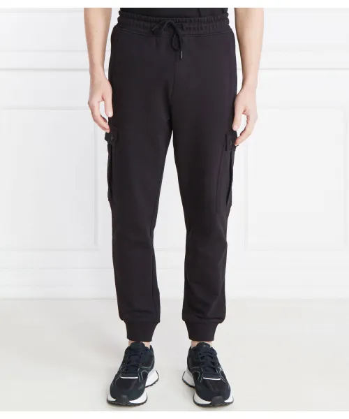 

Спортивные штаны Seteam Regular fit Boss Orange, черный