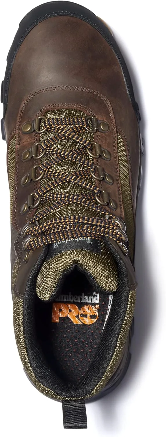 

Мужские промышленные походные ботинки Timberland PRO Keele Ridge с водонепроницаемым стальным защищенным носком, коричневый