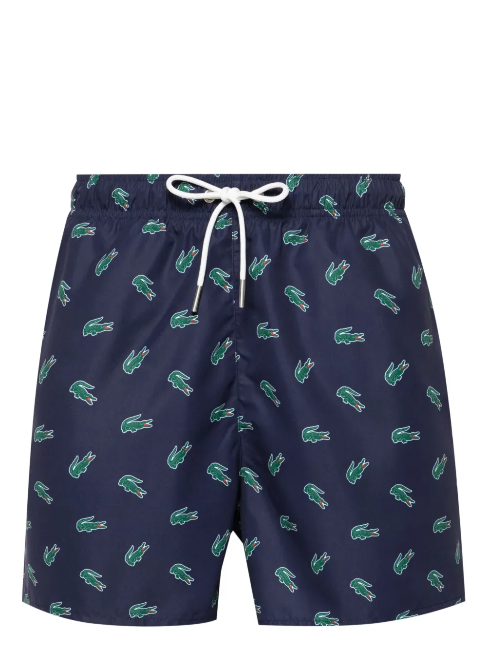 

Плавки-шорты с кулиской и принтом Crocodile Lacoste, синий