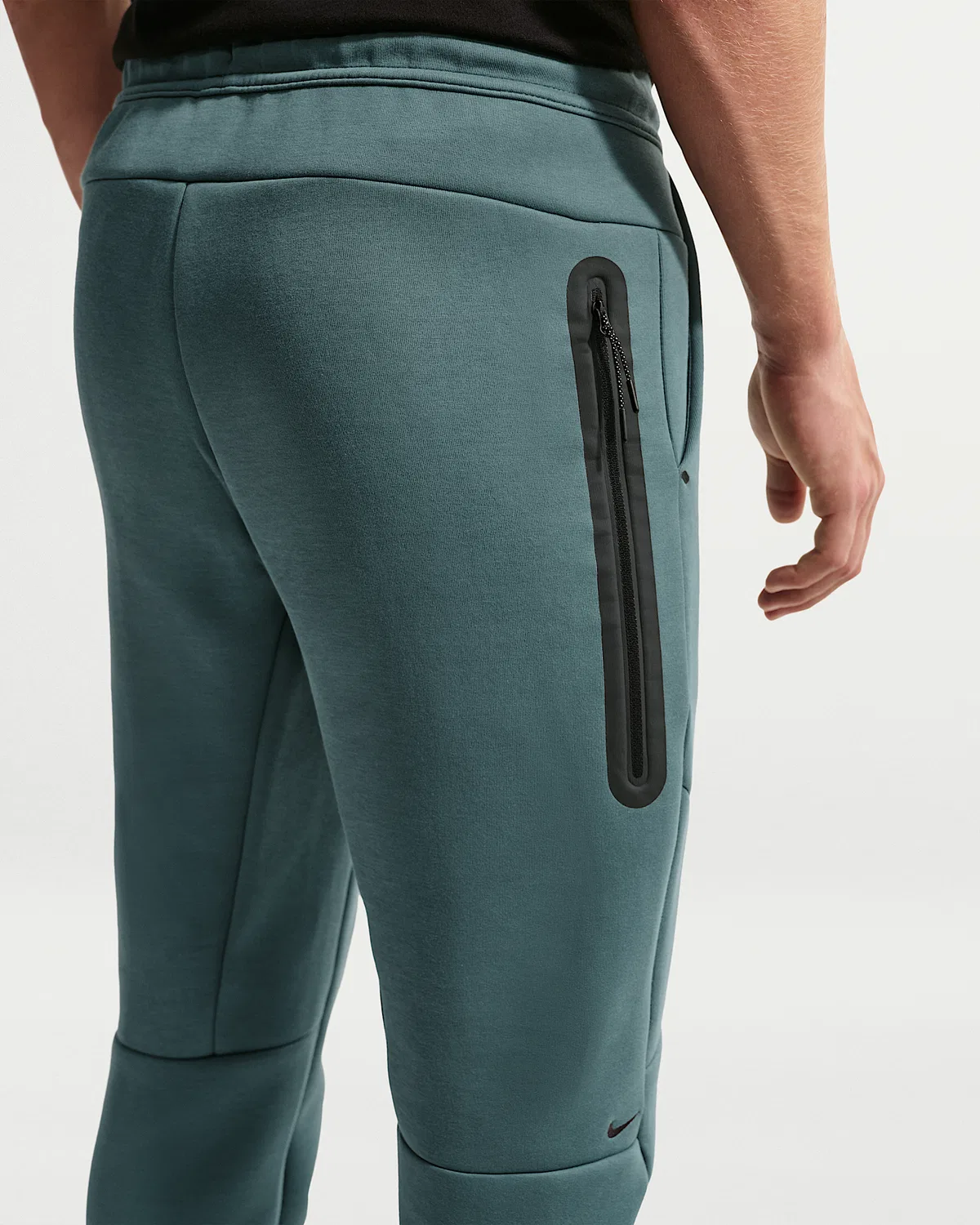 Мужские флисовые джоггеры Nike Tech, Mineral Slate/Black — фото 3