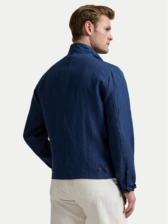 Демисезонная куртка regular fit 710962187002 Polo Ralph Lauren, синий — фото 3