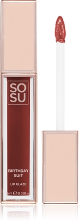

Увлажняющий блеск для губ SOSU Cosmetics Satin Lip Glaze, Birthday Suit 6 ml