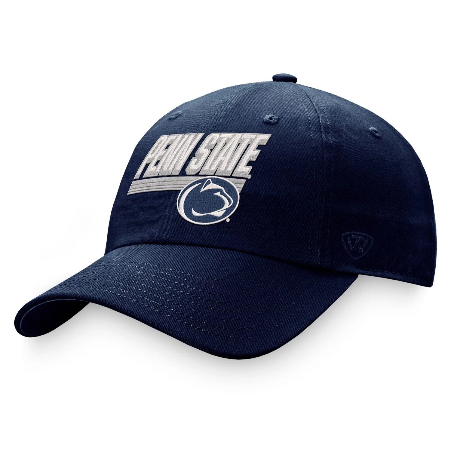 

Мужская регулируемая шляпа Top of the World Navy Penn State Nittany Lions Slice