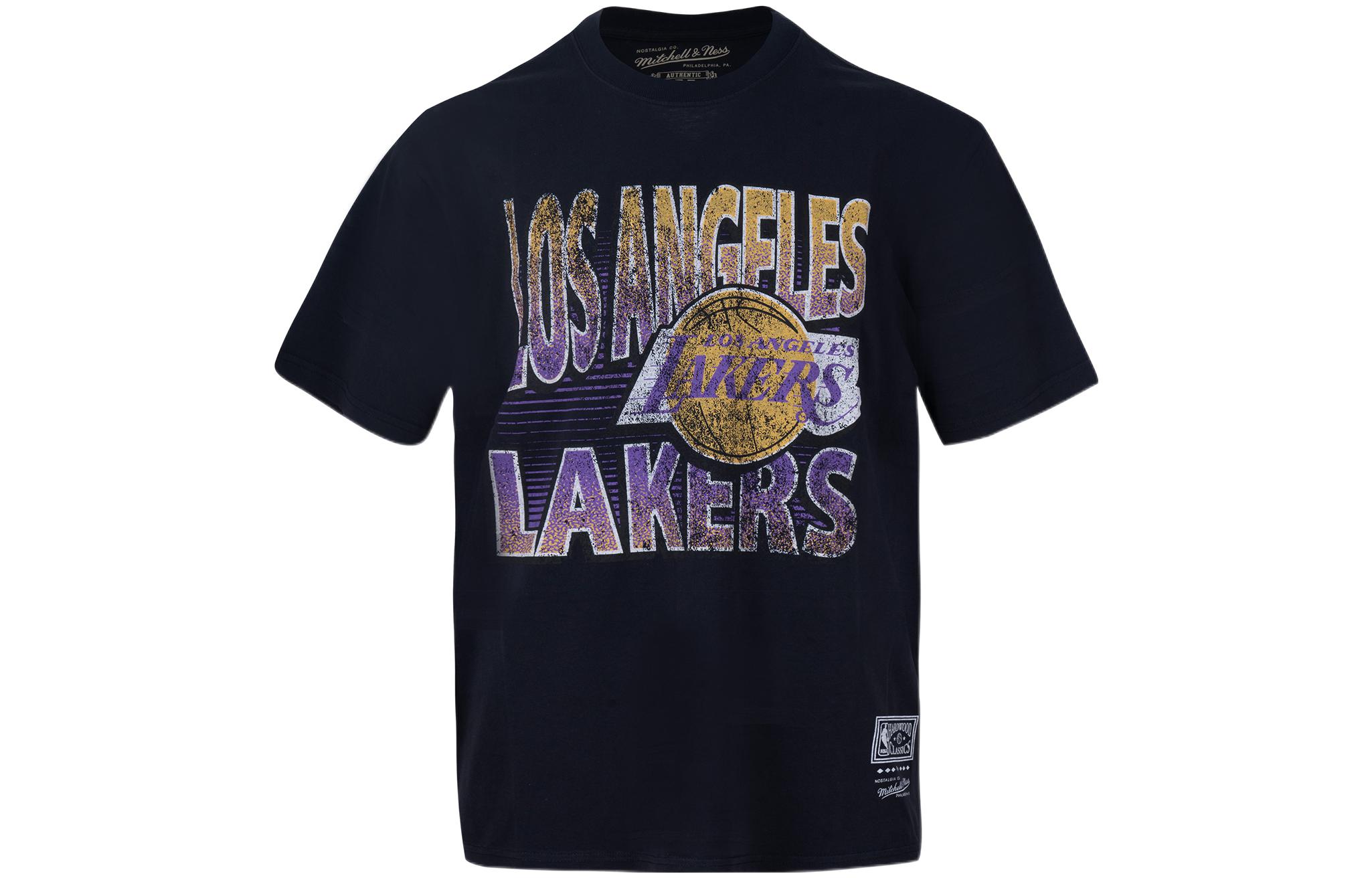 

Mitchell Ness Футболка Mitchell & Ness унисекс, черная, американский винтаж