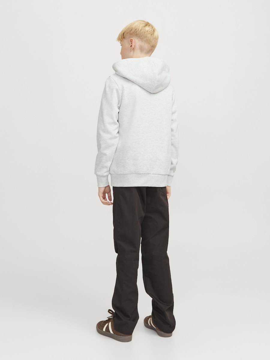 Толстовка Jack & Jones Junior JJECaleb, светло-серый — фото 3