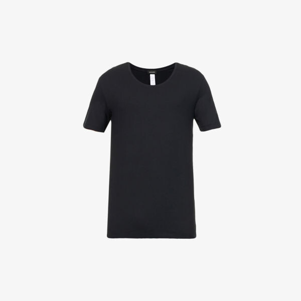 

Футболка Basics из эластичного хлопка Hanro, черный
