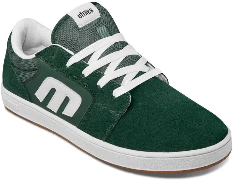 Мужские скейтбордистские кроссовки Etnies Cresta, Green / White — фото 3