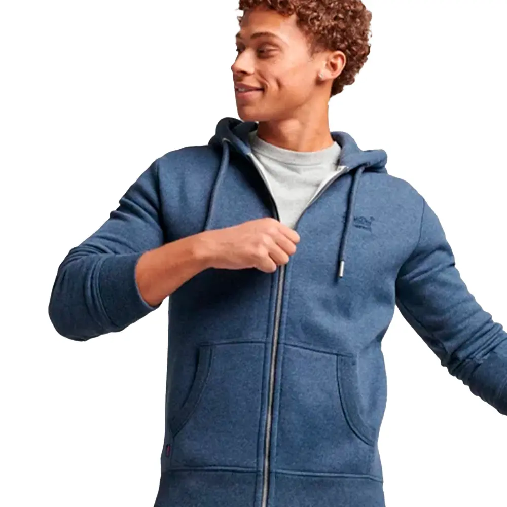 

Свитшот homme в оригинальном стиле Superdry, синий