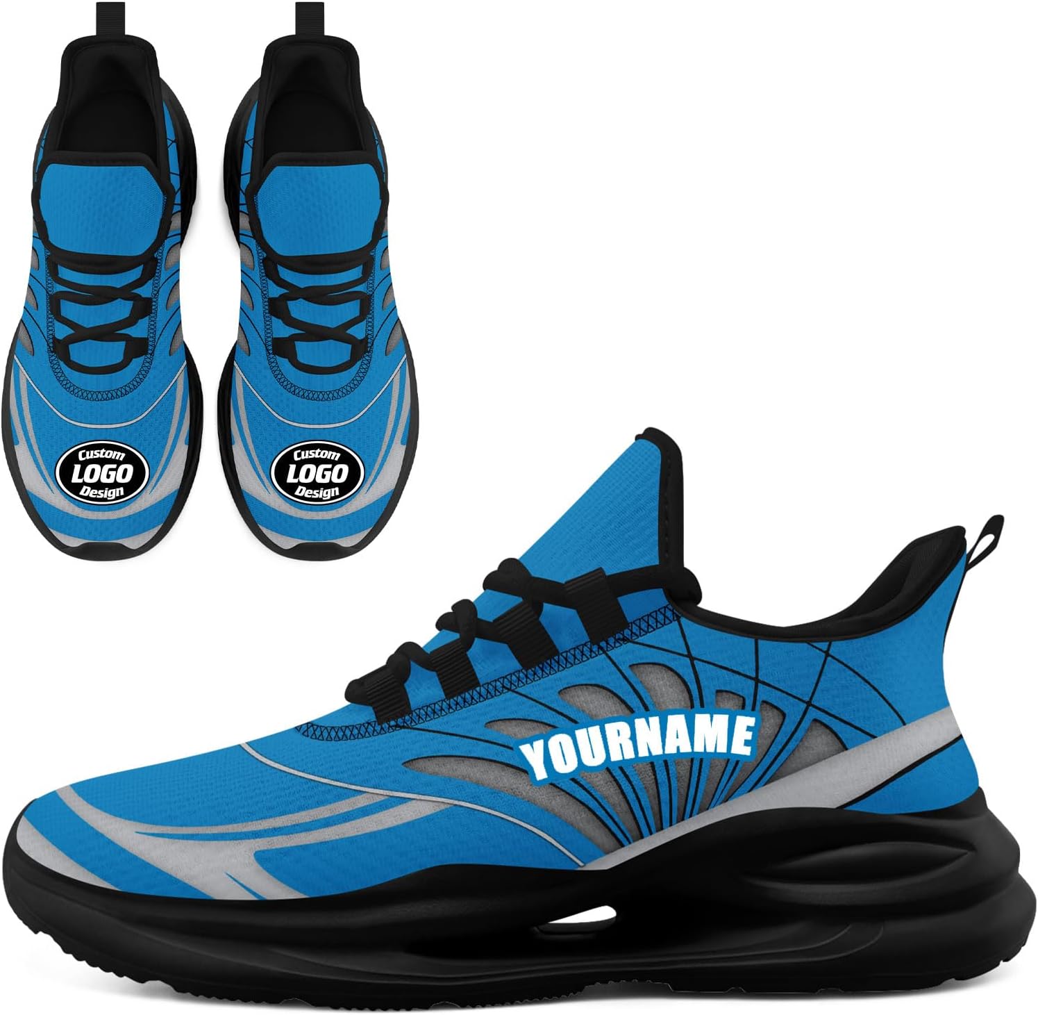 

Кастомные беговые кроссовки для бейсбольной команды AWSOLE для мужчин с персонализированным именем и логотипом, спортивные кроссовки для тренажерного зала, легкие тренировочные кроссовки, черный