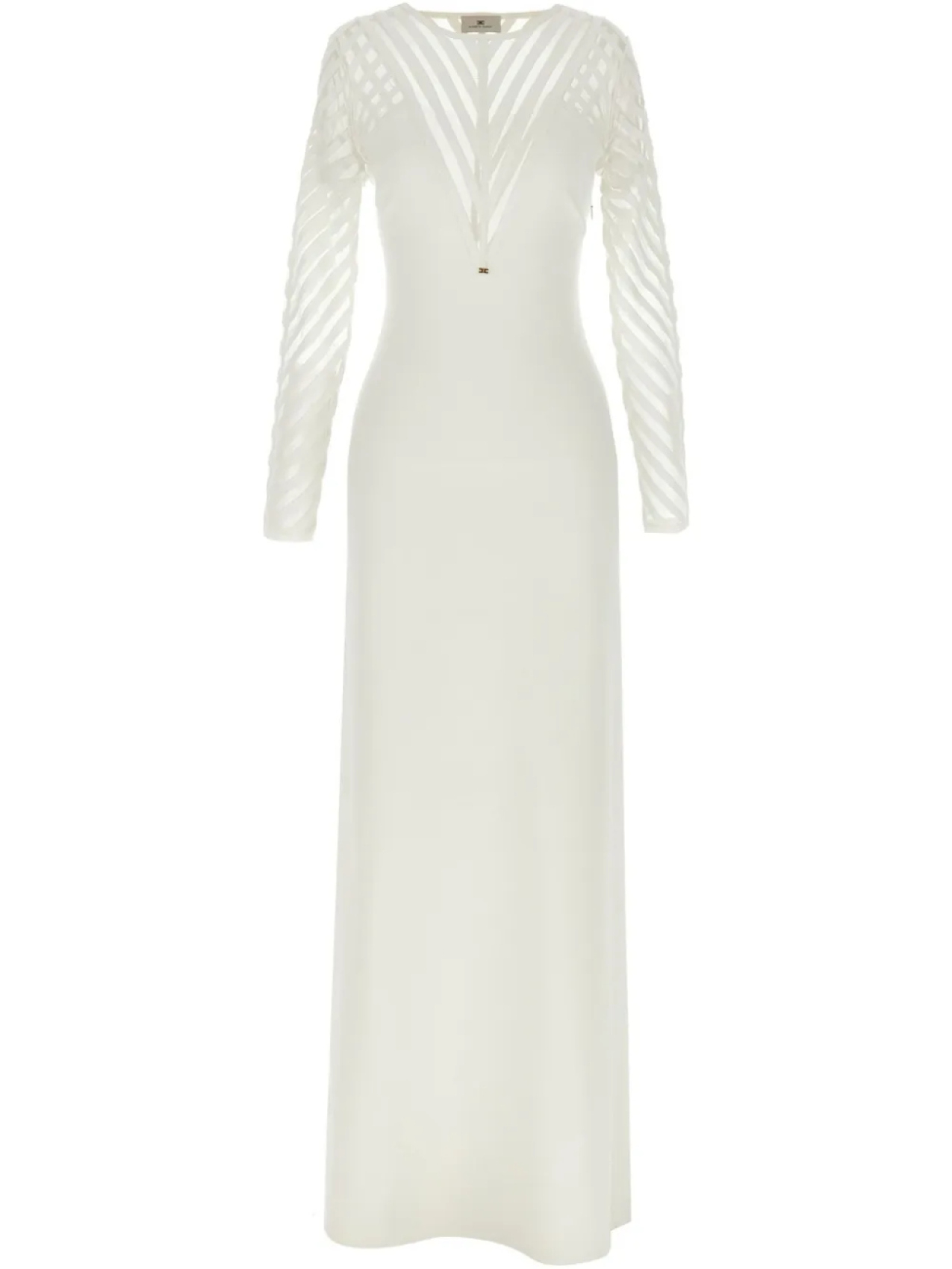 

Трикотажное платье Elisabetta Franchi, белый