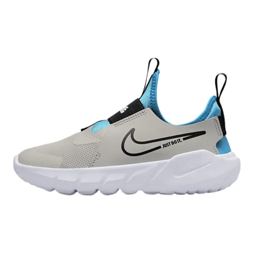 

Кроссовки Nike Flex Runner 2 GS 'Light Iron Ore Blue Lightning', серый/синий