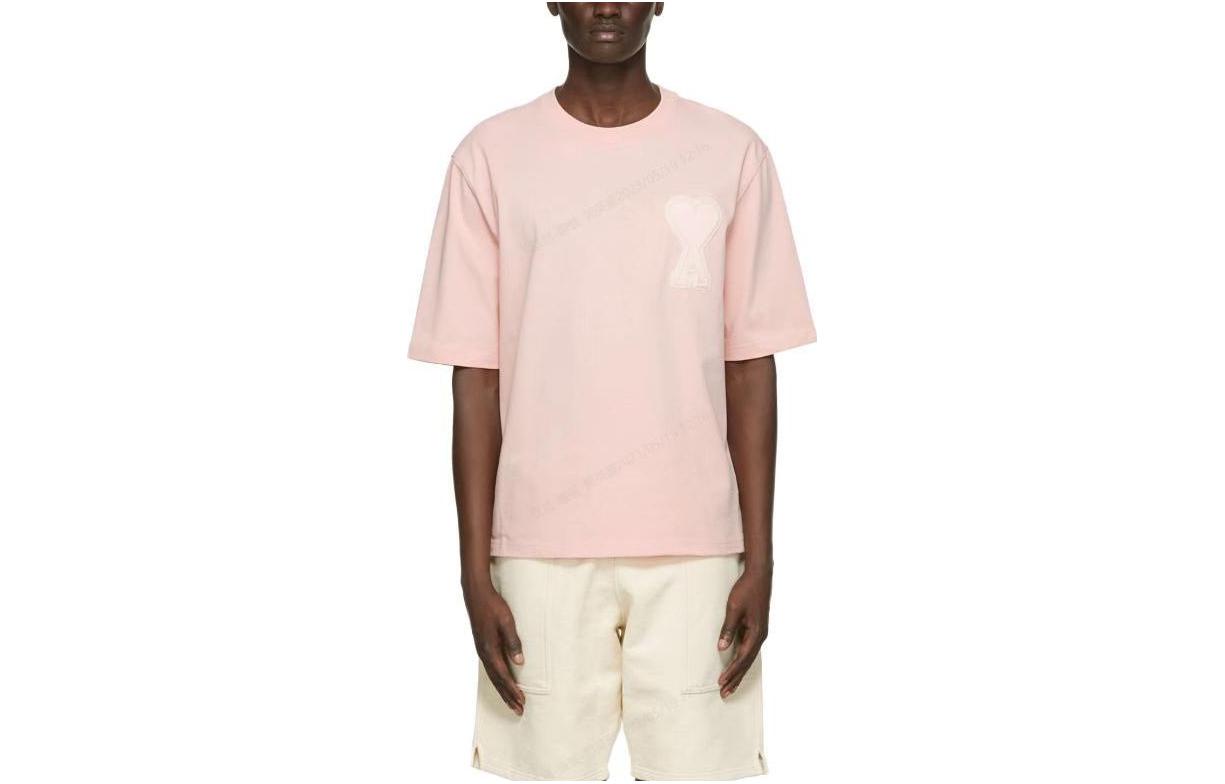 

AMIPARIS Футболка унисекс светло-розовая, Розовый, AMIPARIS Футболка унисекс светло-розовая