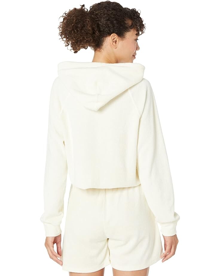 

Худи YEAR OF OURS Post-Swim Cropped Hoodie, цвет White Sand