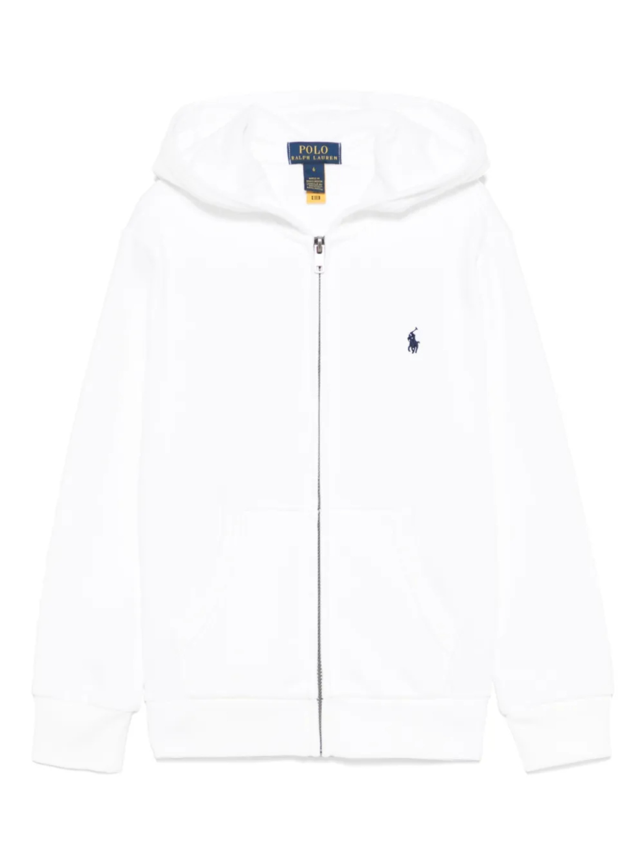 

POLO RALPH LAUREN KIDS Толстовка с капюшоном Polo Pony, белый