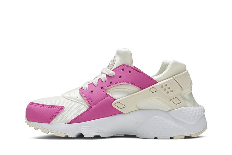 Кроссовки Huarache Run GS 'Cream Fuchsia', кремовый — фото 3