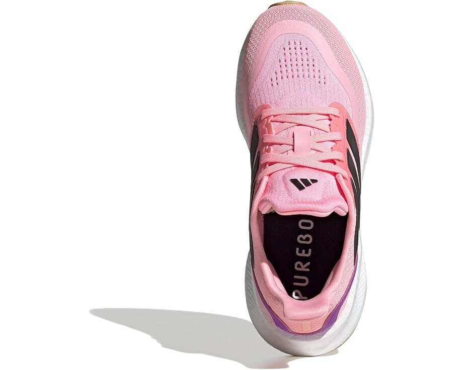 Кроссовки adidas Kids Pureboost Light, цвет Pink Spark/Black/Oat — фото 2