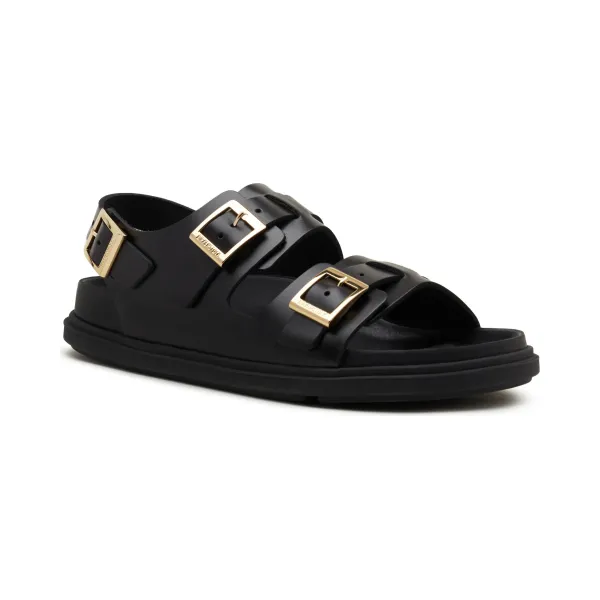 Кожаные сандалии cannes exq le Birkenstock, черный