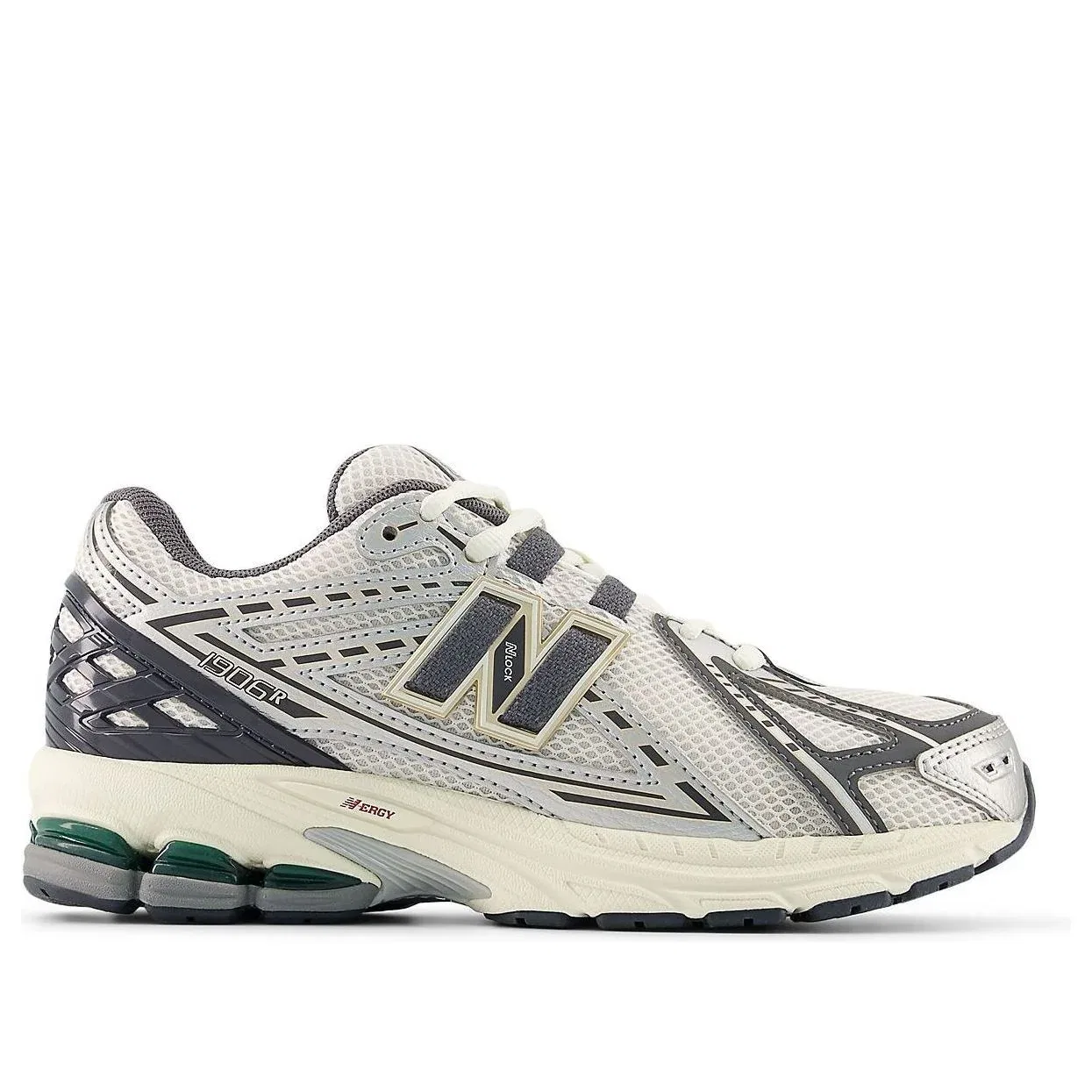 Кроссовки New Balance 1906 'Metallic Silver Castle Grey' G190672L, серебро — фото 2