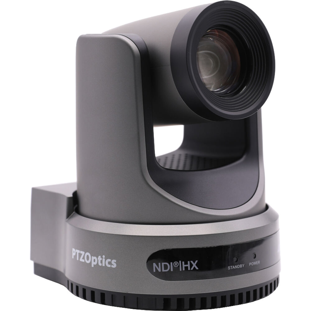

PTZOptics Move 4K SDI/HDMI/USB/IP PTZ-камера с 20-кратным оптическим зумом (серая)