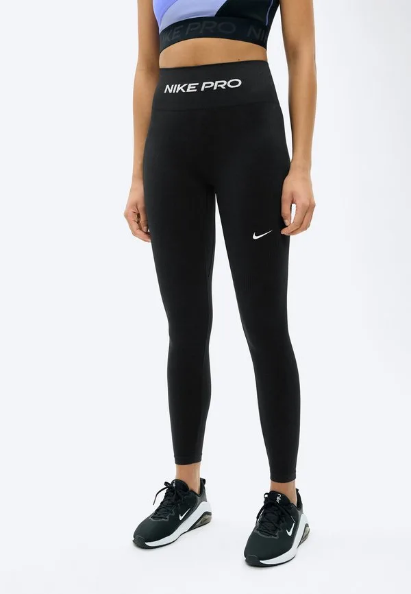 Обтягивающие леггинсы 7/8 Nike Performance, Black/White