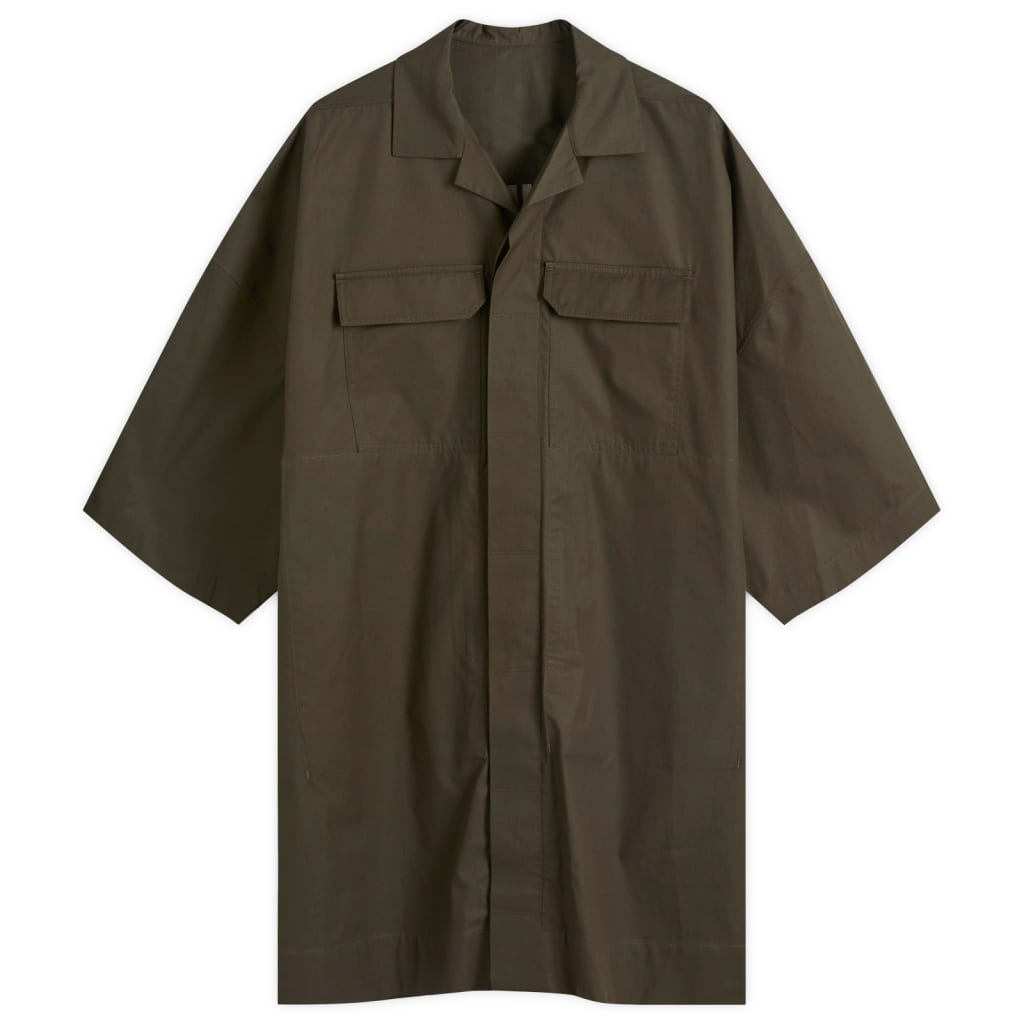 

Рубашка Magnum Tommy Rick Owens, цвет forest
