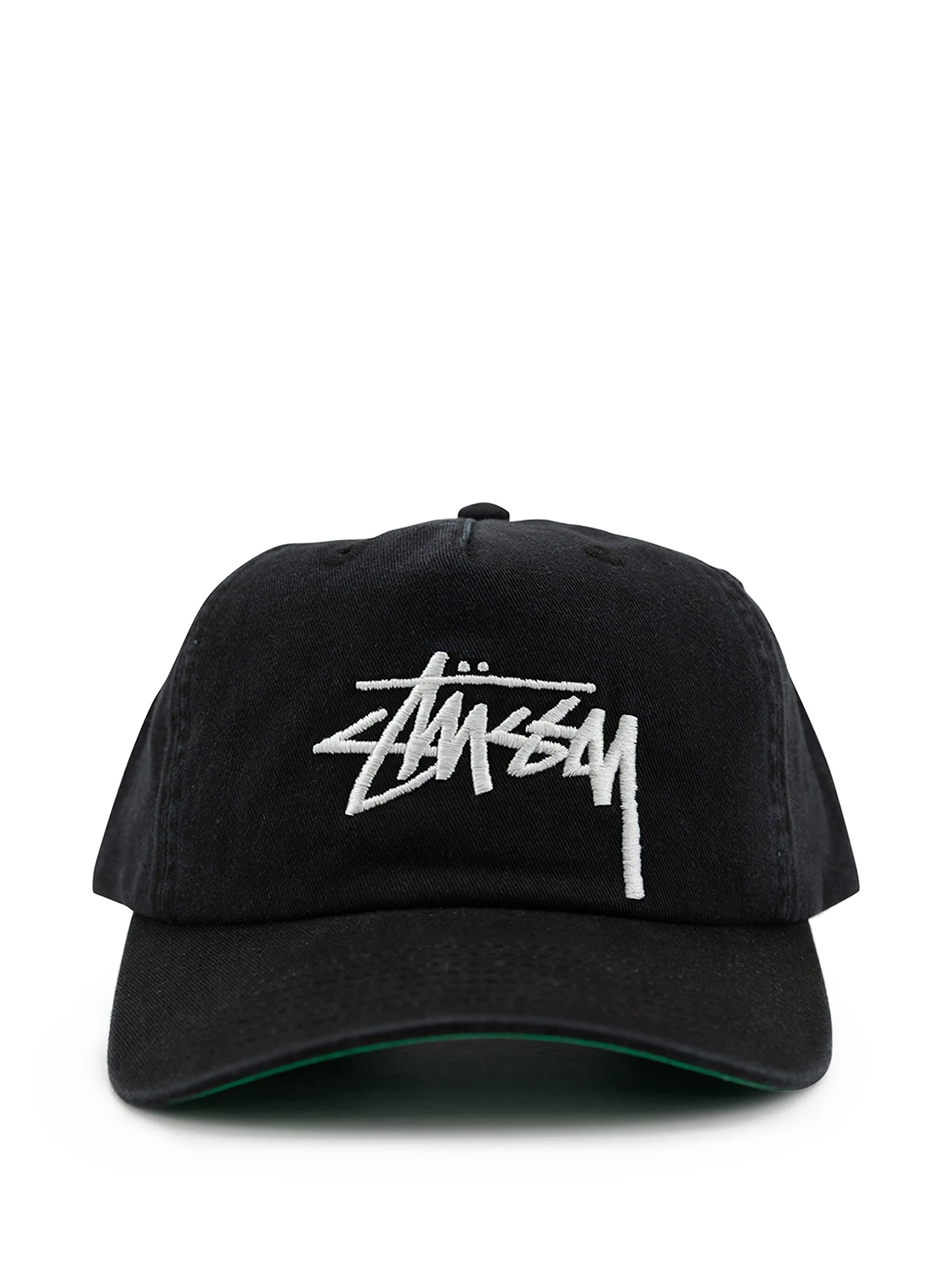 

Бейсболка с вышитым логотипом Stüssy, черный