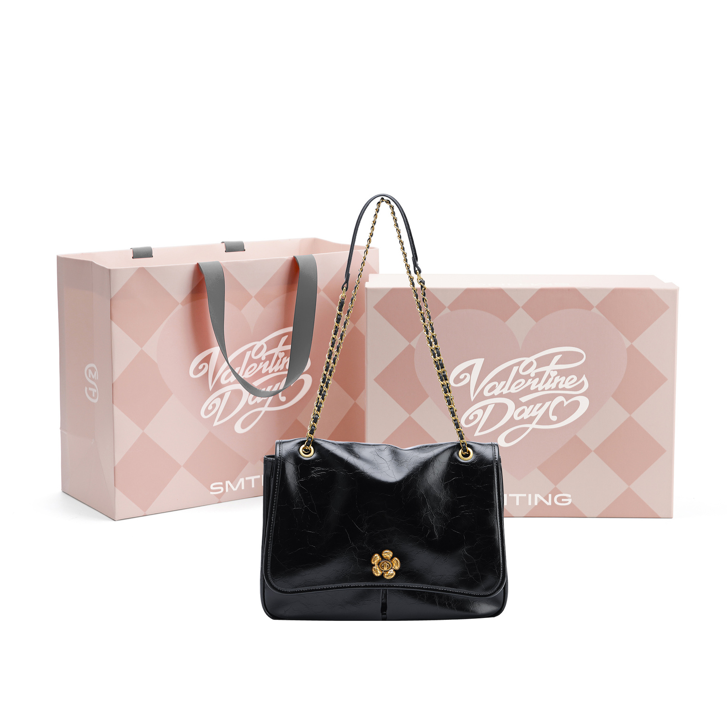 

Симуляция Кожи Крупная Женская Сумка Тотэ Через Плечо С Одним Ремнем Цвет Кофе/Темно-Черный Simedin