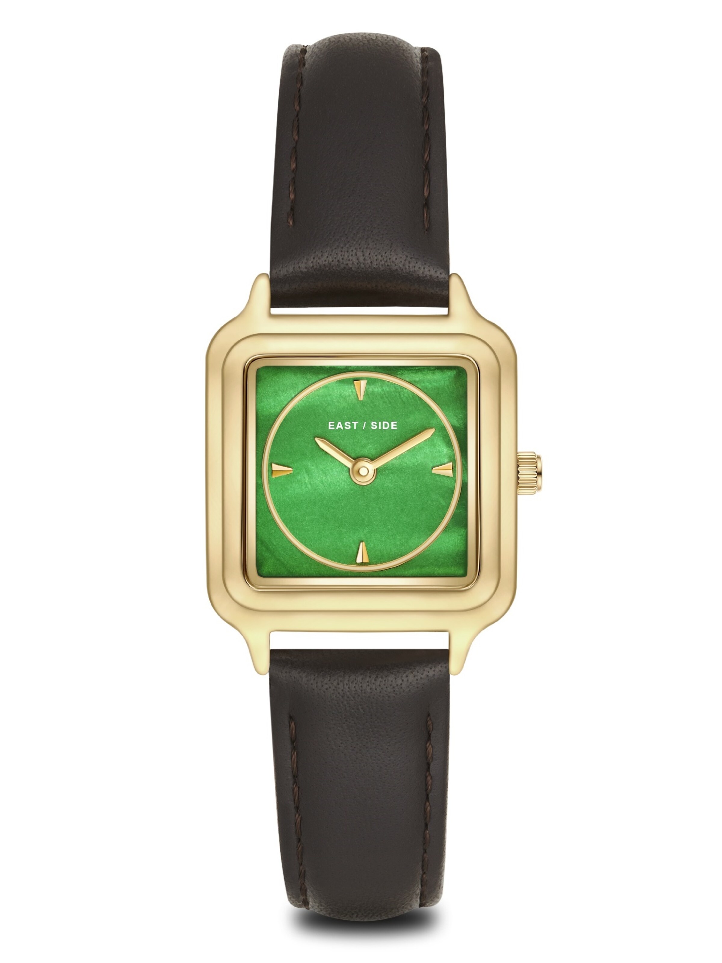 

Eastside Аналоговые часы в темно-коричневом цвете