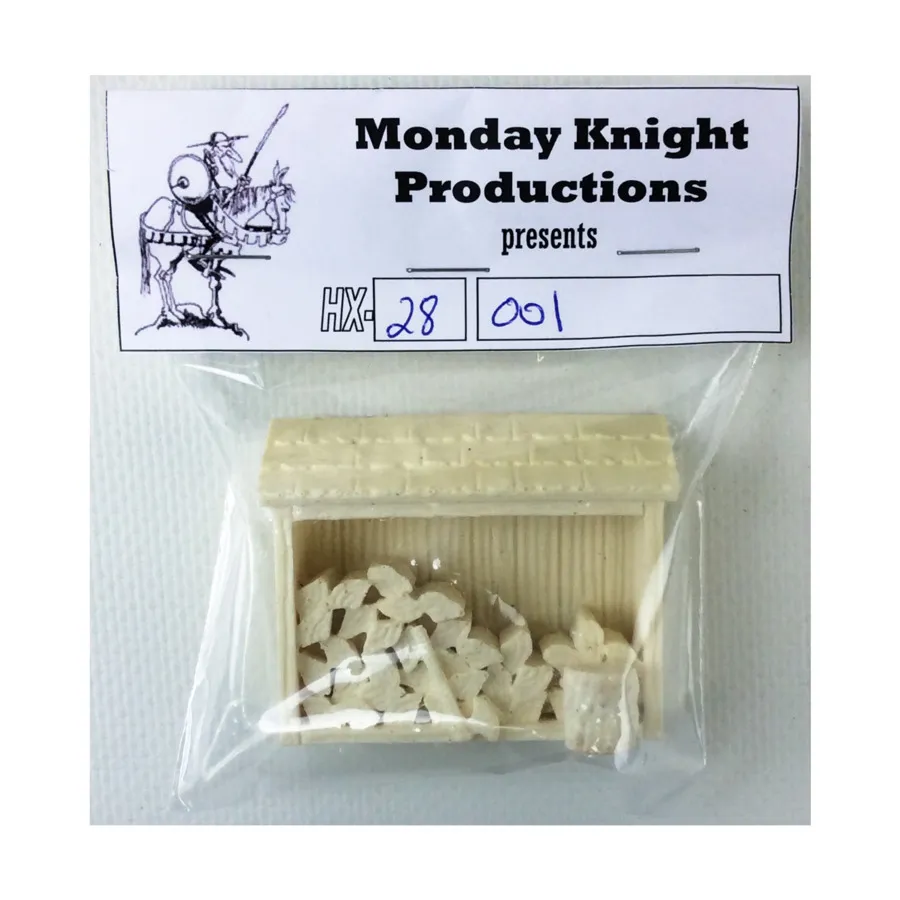 

Дровяной сарай, Terrain - Resin (28mm) (Monday Knight Productions)