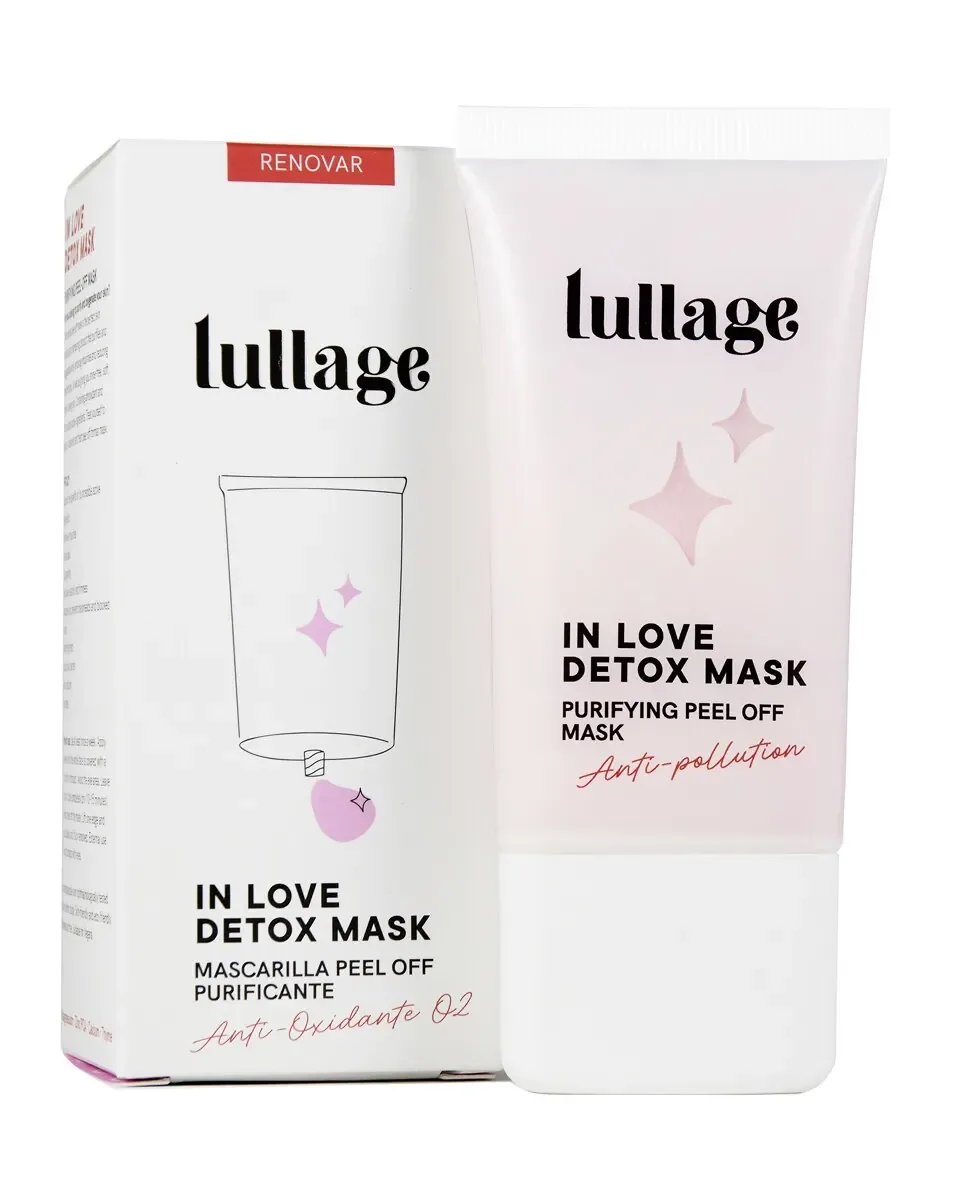 Маска для лица Lullage — Минеральная очищающая peel-off In Love Detox Mask — фото 2