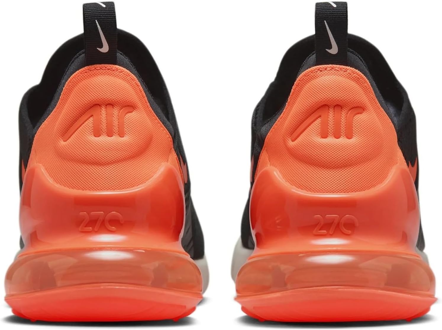 Мужские кроссовки Nike Air Max 270, Black/Bright Crimson/Phantom/Total Orange — фото 4
