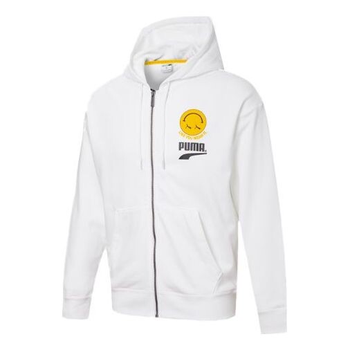 

Куртка smiley jacket 'white' Puma, белый