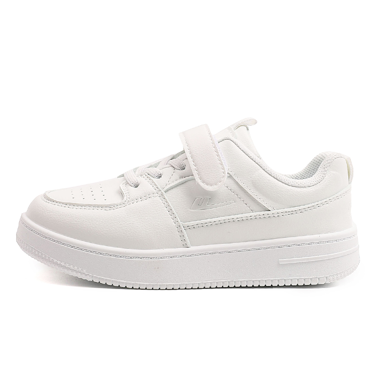 

Износостойкие низкие детские скейтерские кроссовки Pure White Kids