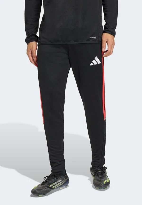 Спортивные штаны trio 26 league slim Adidas Performance, Black/Semi Lucid Red
